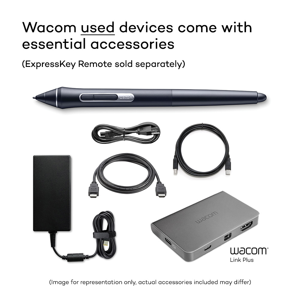 Used Wacom One Digital Drawing Tablet with Screen 13.3 