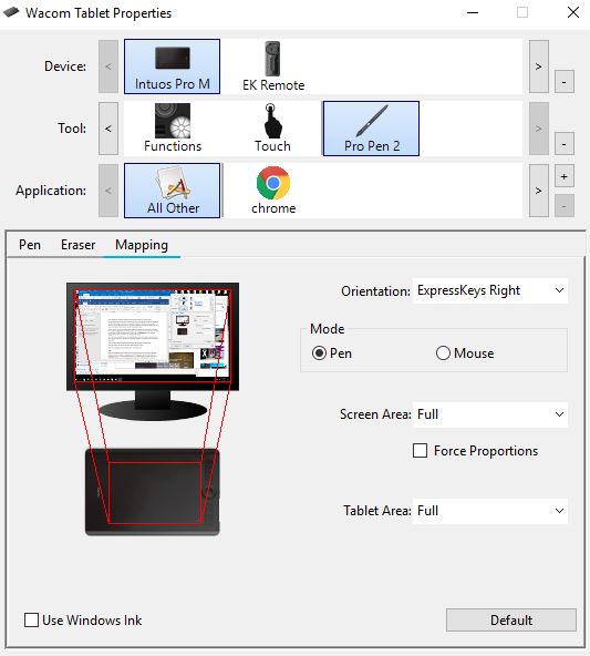 Wacom driver windows 10